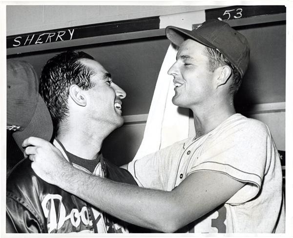 Baseball In Pics - Don Drysdale and Sandy Koufax, 1962