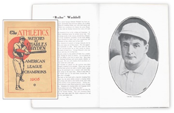 1905 Philadelphia Athletics Yearbook