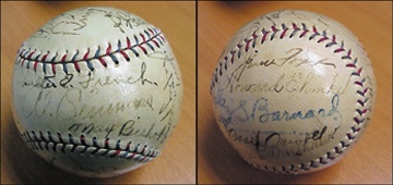 Philadelphia Baseball - 1929 Philadelphia Athletics Team Signed Baseball