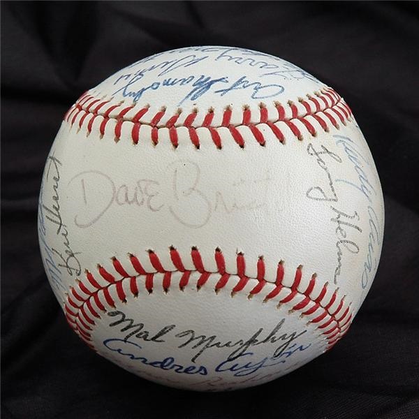 - 1962 Macon Peaches Team Signed Minor League Baseball with Pete Rose