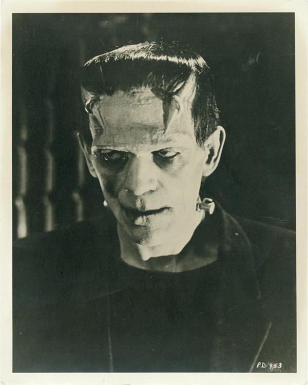 - Boris Karloff as "Frankenstein"