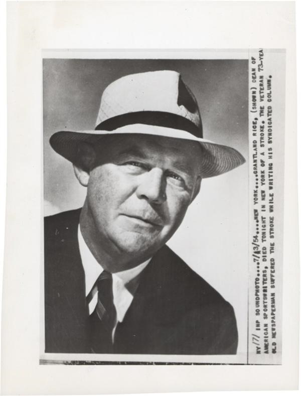 - The Grantland Rice File Featuring Golf and Baseball Greats (8 photos)