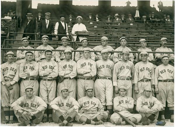 Dead Ball Era - 1912 Boston Red Sox Team Photograph by Burke & Atwell