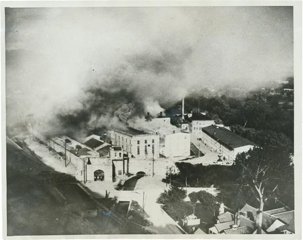 Colorado State Prison in Flames (1929)