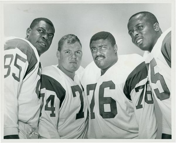 Football - The Fearsome Foursome by Vic Stein (1966)