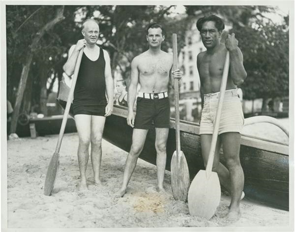 1980 Miracle on Ice & Olympics - Duke Kahanamoku as Outrigger Canoe (1931)