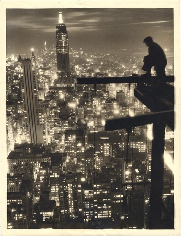 - Balanced Precariously on Rockefeller Center (1932)