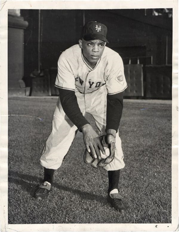 Willie Mays - Willie Mays 1953 Topps Photograph