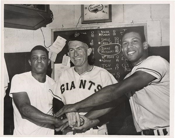 Willie Mays - Mays, Cepeda and Rigney (1958)