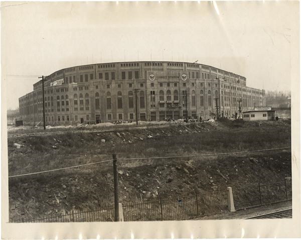 - First Photo of Yankee Stadium (1923)