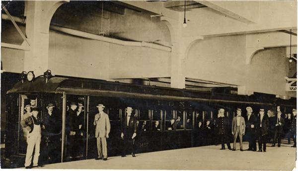 Transportation - The First Train Through Penn Station (1911)