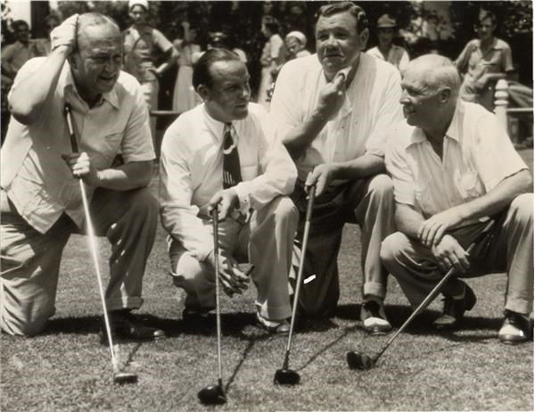 Babe Ruth and Lou Gehrig - The World’s Great Golf Match (1941)