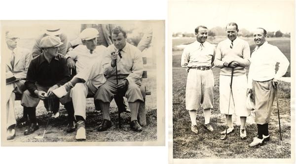 Golf - Two Gene Sarazen Photographs (1934 and 1936)