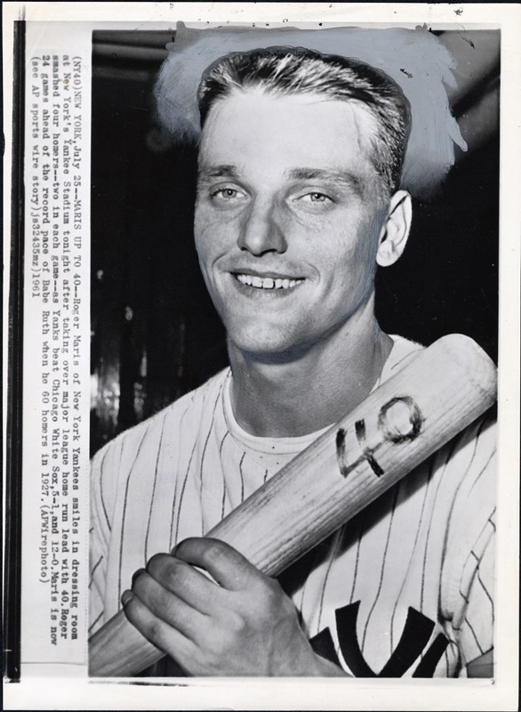 Maris and Mantle - The Roger Maris Collection (11 photos)