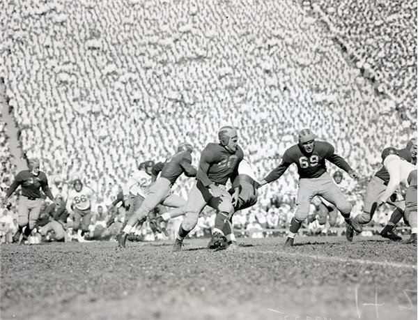 Football - 1940 Cal-Michigan Original Negatives with Tom Harmon (35 negs)