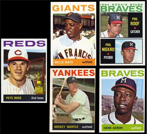 - 1964 Topps Baseball Card Complete Set