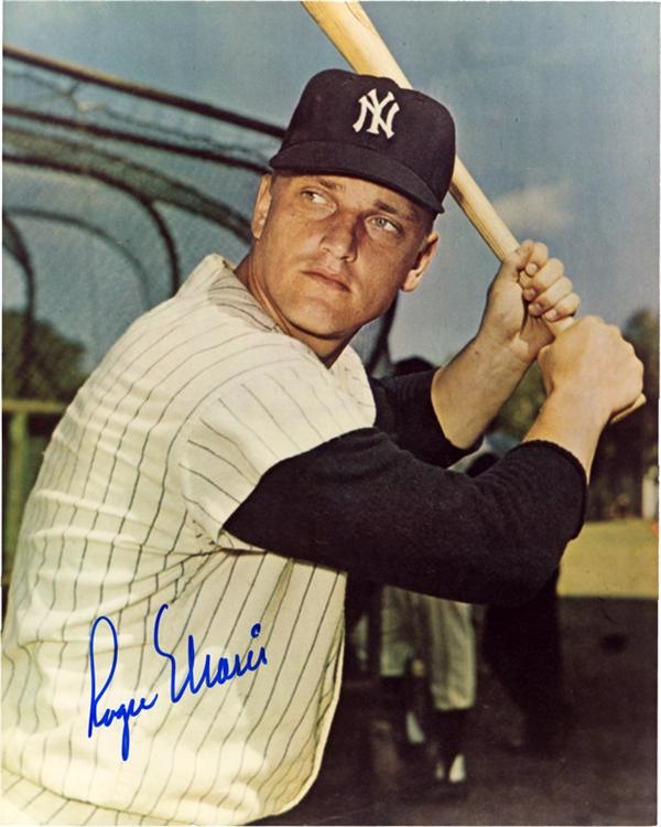 Roger Maris Signed 8 x 10