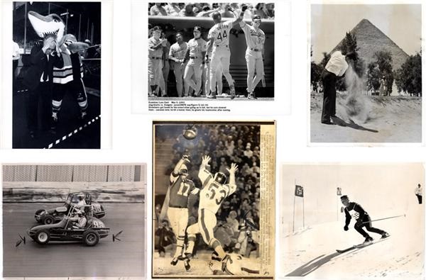 - Massive Collection of Sports Photographs (approx. 3,500 images)