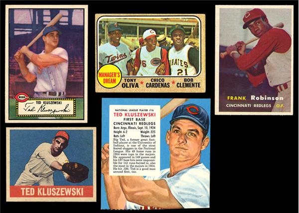 Joseph Scudese Collection - 1948-1992 Cincinnati Reds Baseball Card Collection (1700 plus cards)