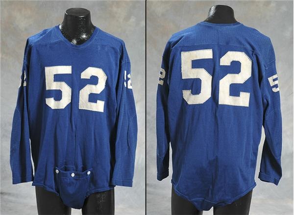 Football - 1957 Frank Gatski Game Worn Detroit Lions Jersey