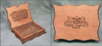 Cuban Sports Memorabilia - 1876 Cuban Humidor