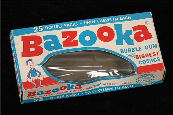 - 1959 Mickey Mantle Bazooka Gum Complete Box