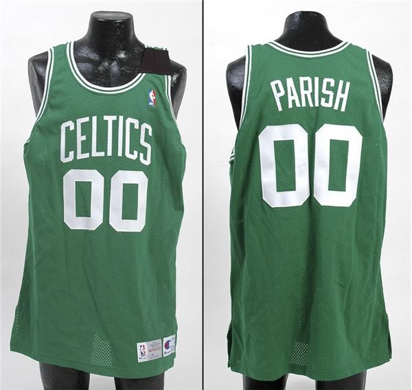 - 1992-93 Robert Parish Boston Celtics Game Used Jersey