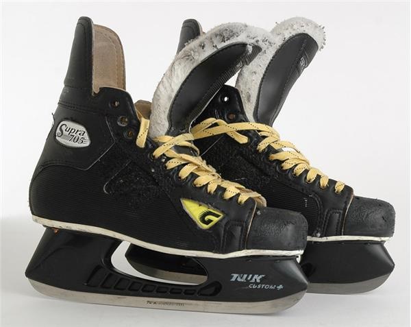 - Jaromir Jagr Pittsburgh Penguins Game Worn Skates