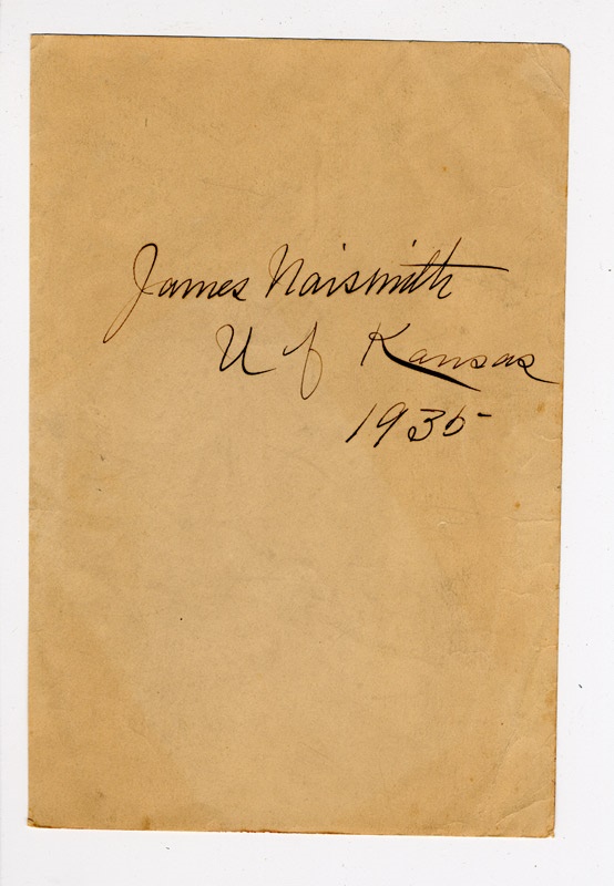 - Collection of James Naismith Signatures (9)