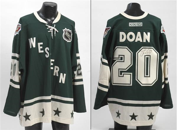 2004 Shane Doan NHL All-Star Game Worn Jersey