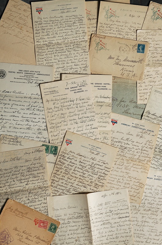 - Large Archive of James Naismith Signed Handwritten Letters, Many with Original Envelopes and Signatures (80)