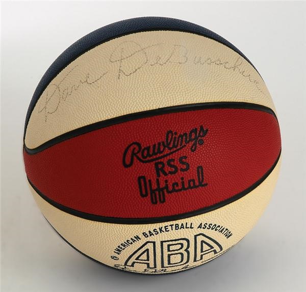 - Official ABA Dave Debusschere Autographed Basketball.
