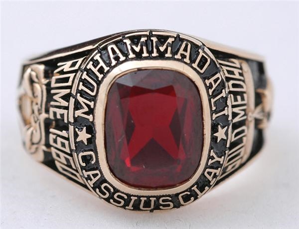 - 1960 Cassius Clay Rome Olympic Champion Ring