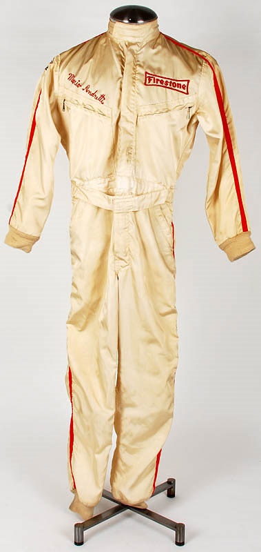 - Late 1960's Mario Andretti Race Worn Uniform