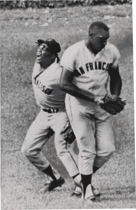 - 1963 Mays and McCovey Wirephot: