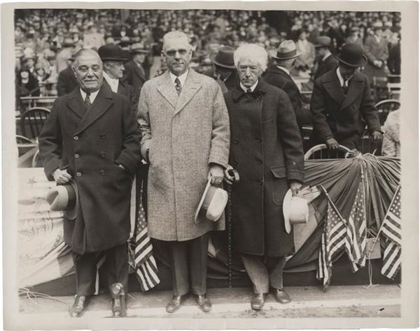 - 1929 NY Opening Day Baseball Wire Photo
