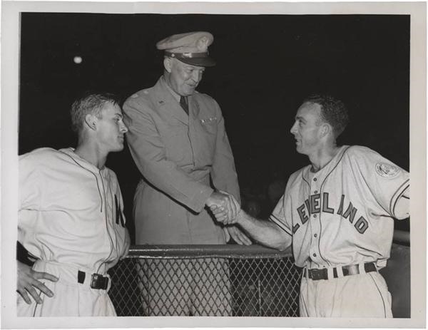 Political - 1946 Eisenhower Baseball Photo