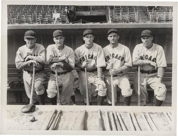 - 1932 Chicago Cubs Photo w/ Ki Ki Cuyler
