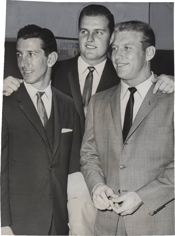 - 1961 Mickey Mantle, Billy Martin and Don Drysdale Photo: