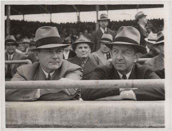 - Eddie Collins & Tom Yawkey Red Sox Photo (1940)