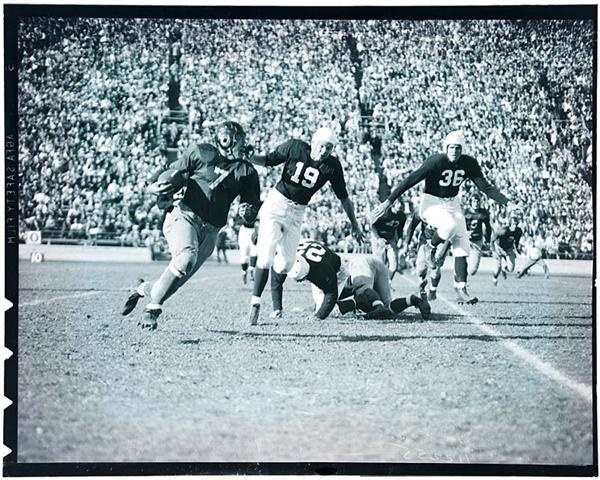 Football - 1940 USC vs Stanford College Football Negatives (21)