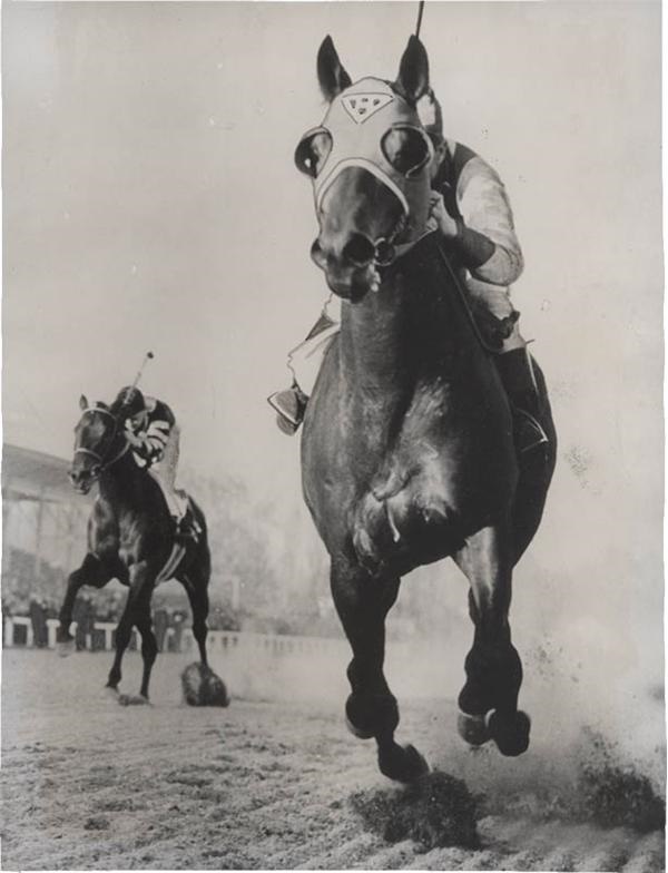 - Seabiscuit Horse Racing Photo