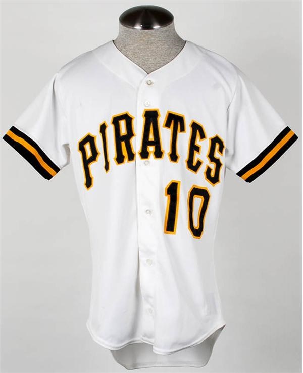 - Jim Leyland Pirates Game Used Baseball Jersey