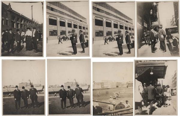 - 1918 Fenway Park Boston Original Photographs (8)