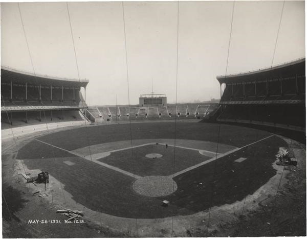 - Amazing 1931 Polo Grounds Baseball Stadium Photograph