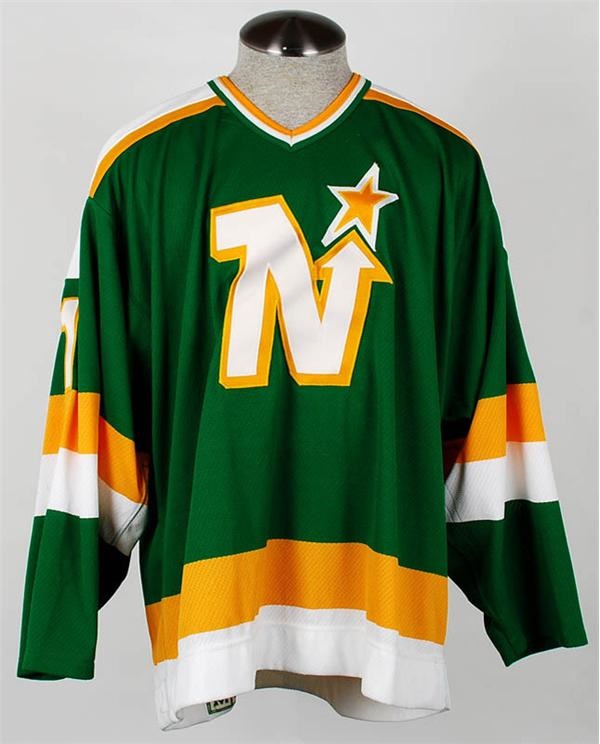 Hockey Equipment - Circa 1989 Kari Takko Minnesota North Stars Game Issued Jersey