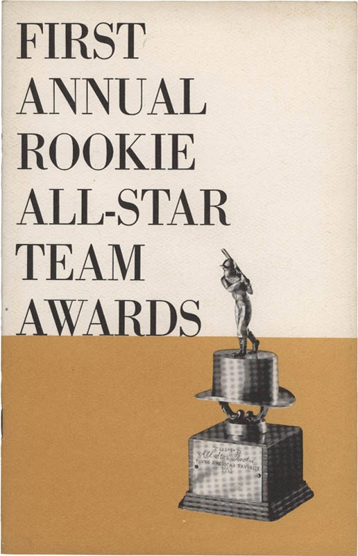 - 1959 / 1961 Topps Rookie Banquet Programs (2)
