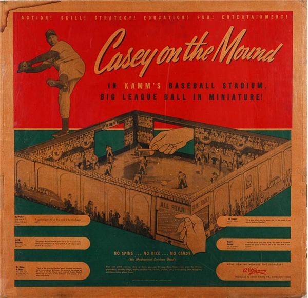 Ernie Davis - Scarce Hugh Casey Baseball Game
