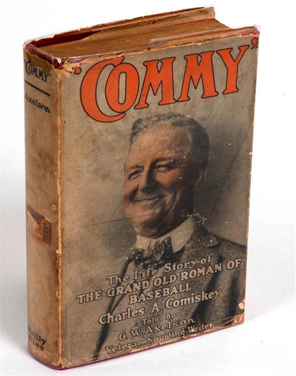 Ernie Davis - 1919 &quot;Commy&quot; Charles Comiskey 1st Edition Hardcover Book