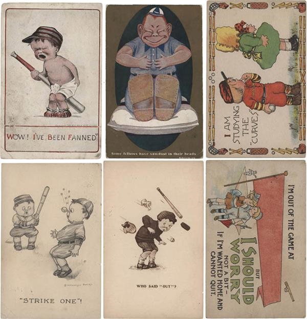 - Baseball Played by Children Postcard Collection (142)